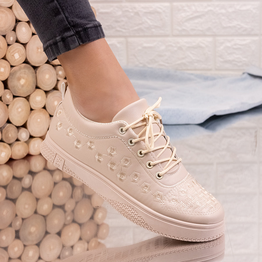 Дамски кецове Verona - Beige