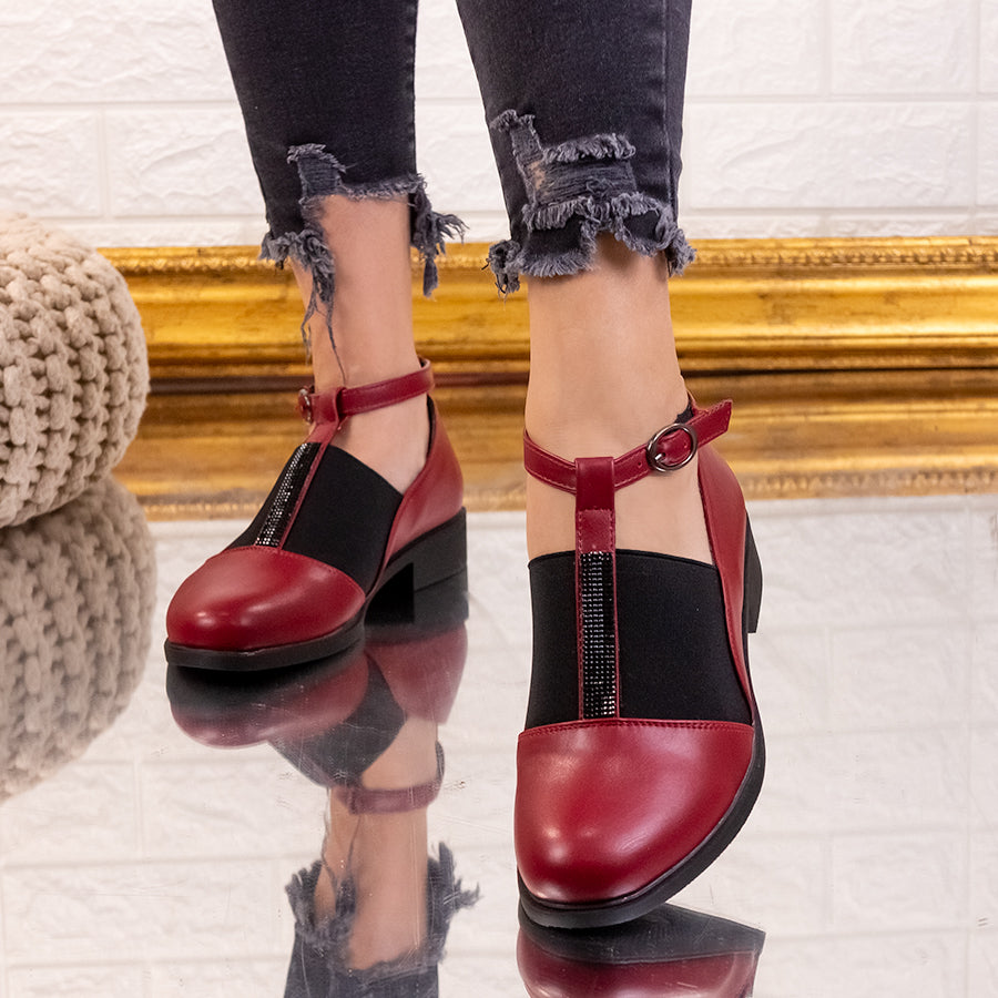 Дамски обувки Geana - Red
