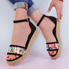 Дамски сандали на платформа Dilyara-Multicolor | DMR.