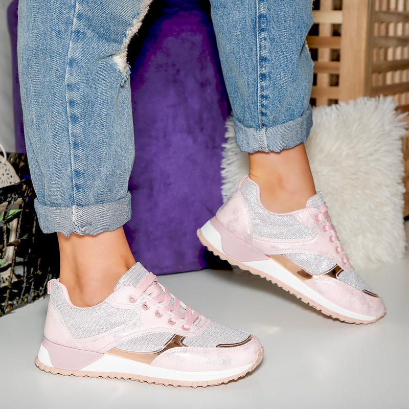 Дамски маратонки Nany - Pink | DMR.