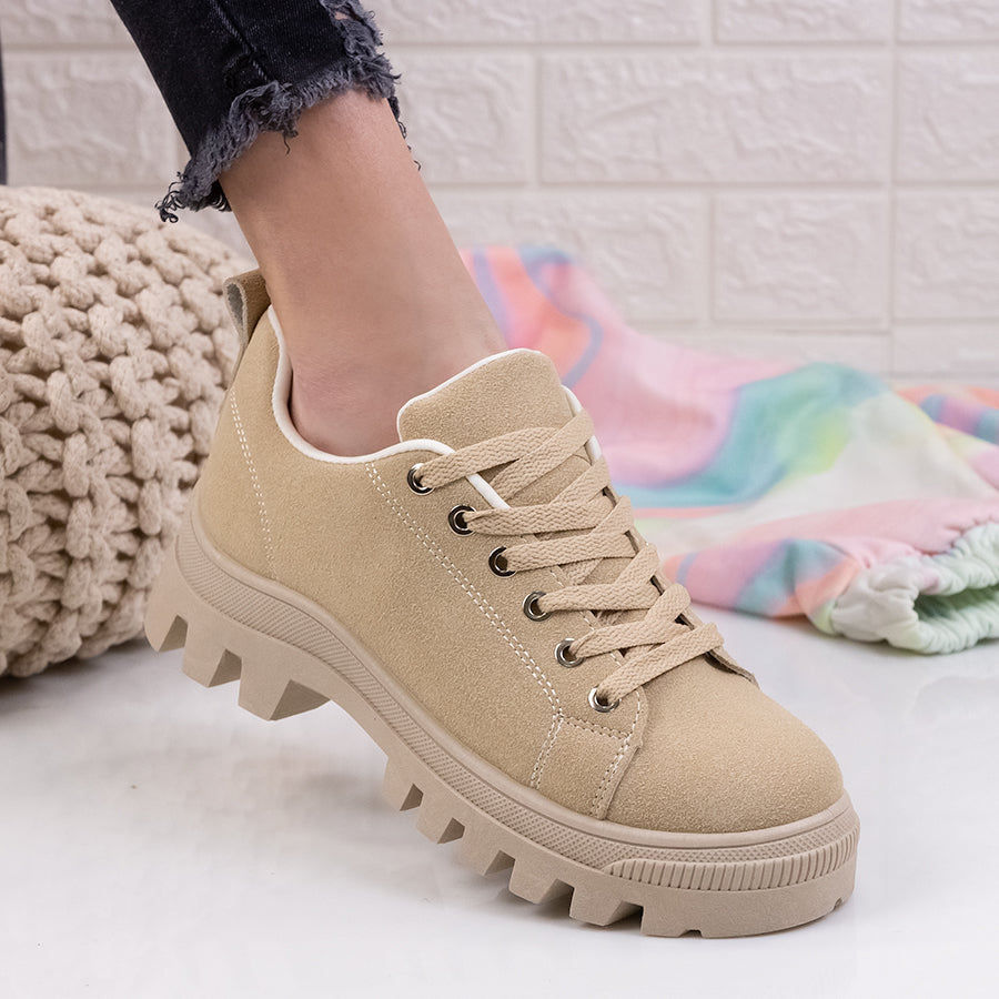 Дамски кецове Radea - Beige