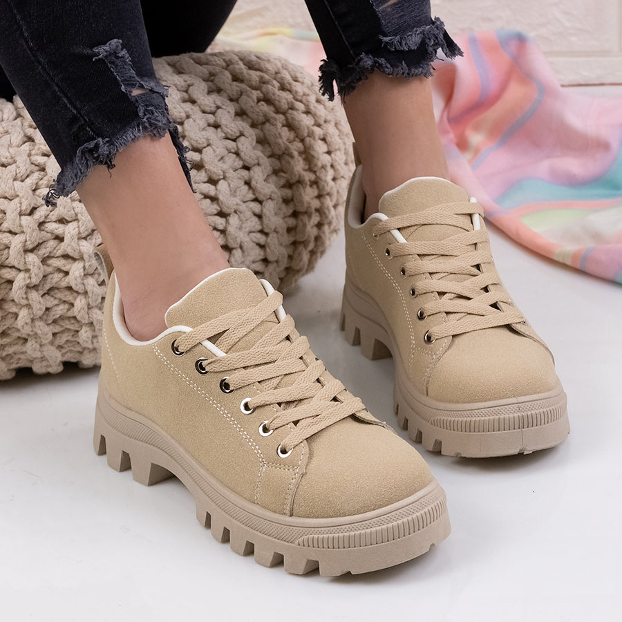 Дамски кецове Radea - Beige