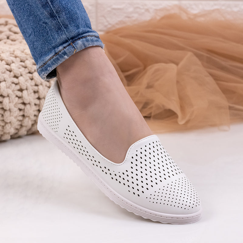 Дамски обувки Faris - White