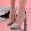 Дамски обувки на ток Rosina - Grey