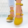 Дамски обувки casual Elin-Yellow | DMR.