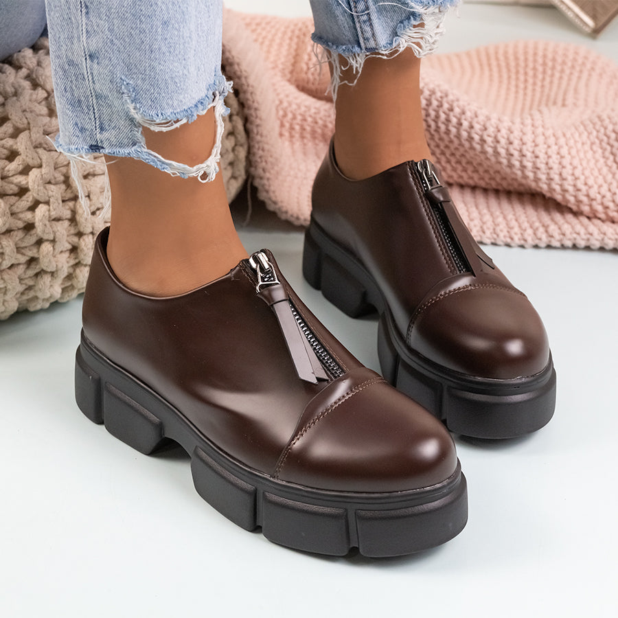 Дамски обувки Rozy - Brown | DMR.