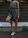 Дамски гащеризон Lena - Dark Green | DMR.