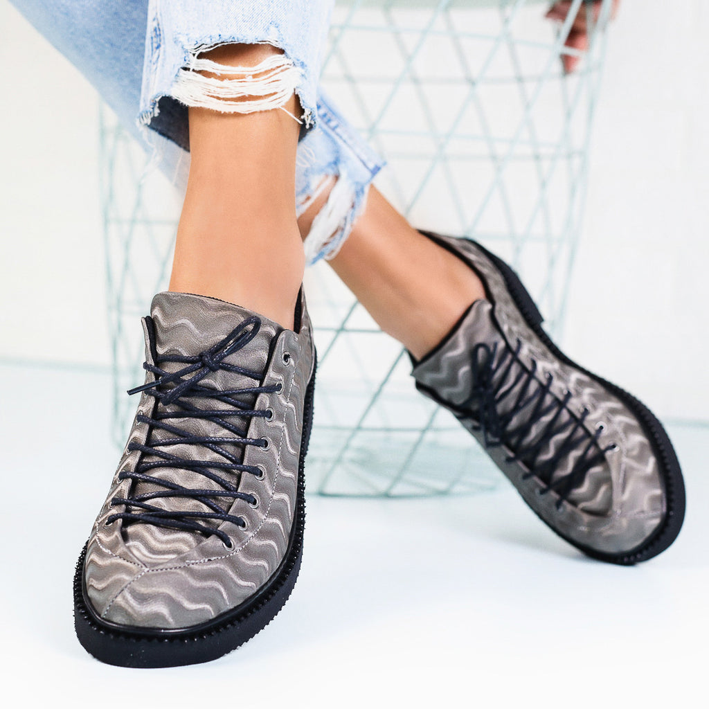 Дамски обувки Aria-Silver | DMR.