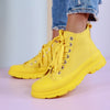 Дамски кецове Steffy-Yellow | DMR.