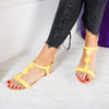 Дамски ниски сандали Sonia-Yellow | DMR.