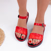Дамски сандали  Amelia - Red | DMR.