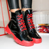 Дамски боти Steffy - Black/Red | DMR.